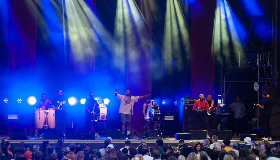 Afropsykedeliske BCUC under Mela 2023.