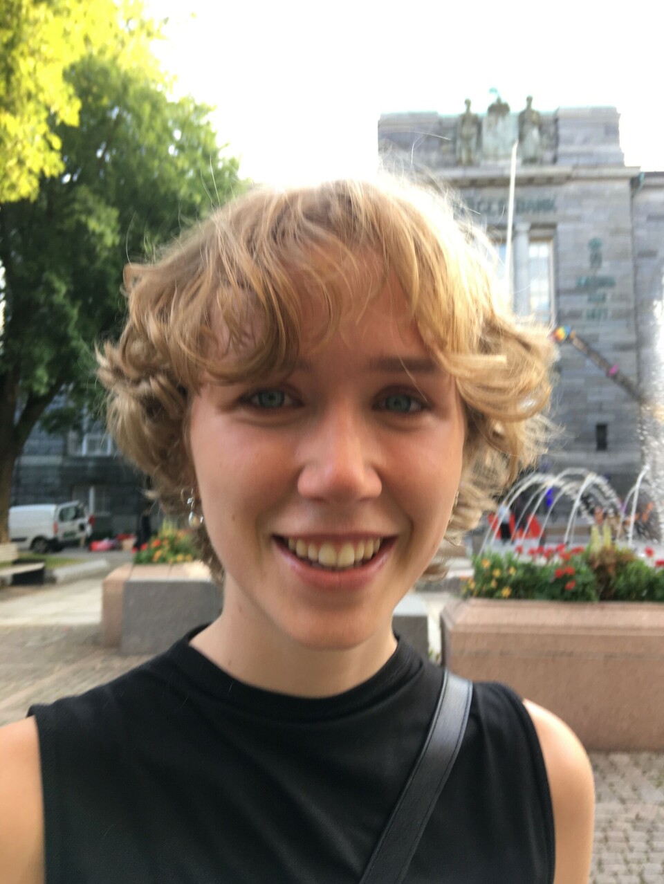 Teatergjest: Filosofi- og psykologistudent Sigrid Hauge Nustad.