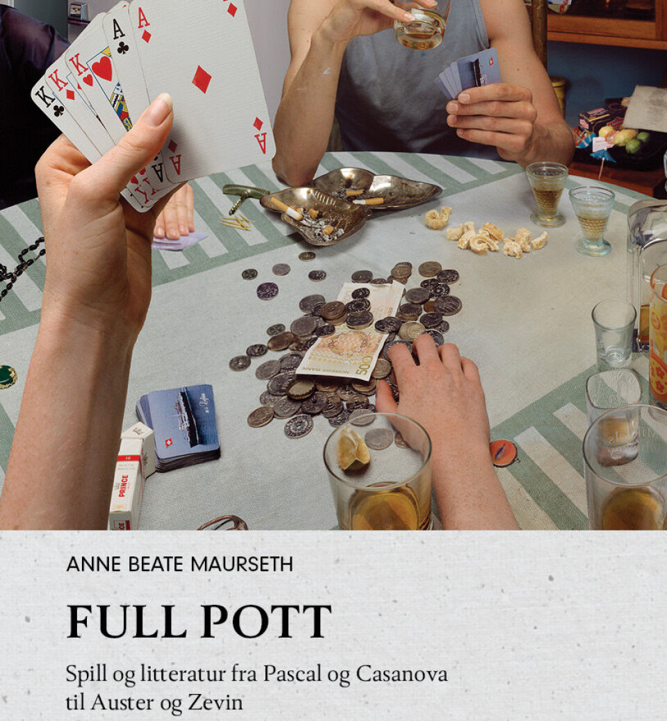 Forfatteren Anne Beate Maurseth har skrevet boken 'Full pott' om hvorfor spill fascinerer og fengsler oss mennesker