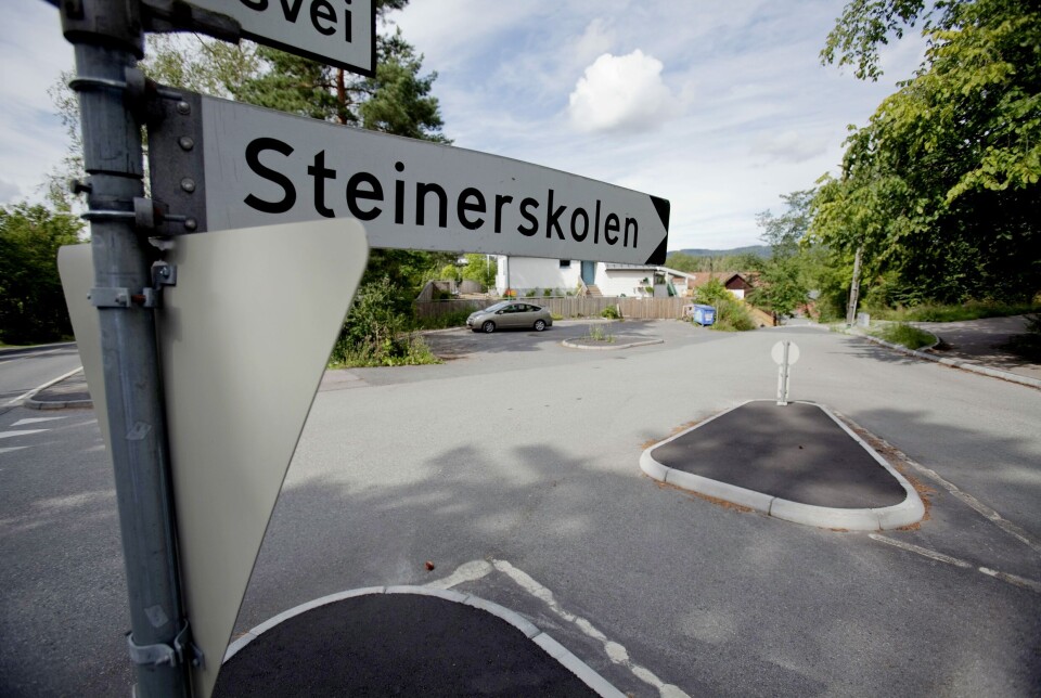 Steinerskolen i Bærum. Illustrasjonsbilde. Steinerskolen i Bærum. Illustrasjonsbilde.