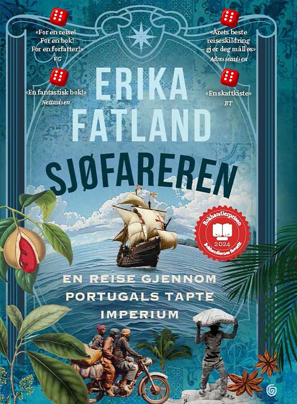 Boka Sjøfararen av Erika Fatland havnet øverst på salgslistene for uke 52 i kategorien 'generell litteratur voksne'