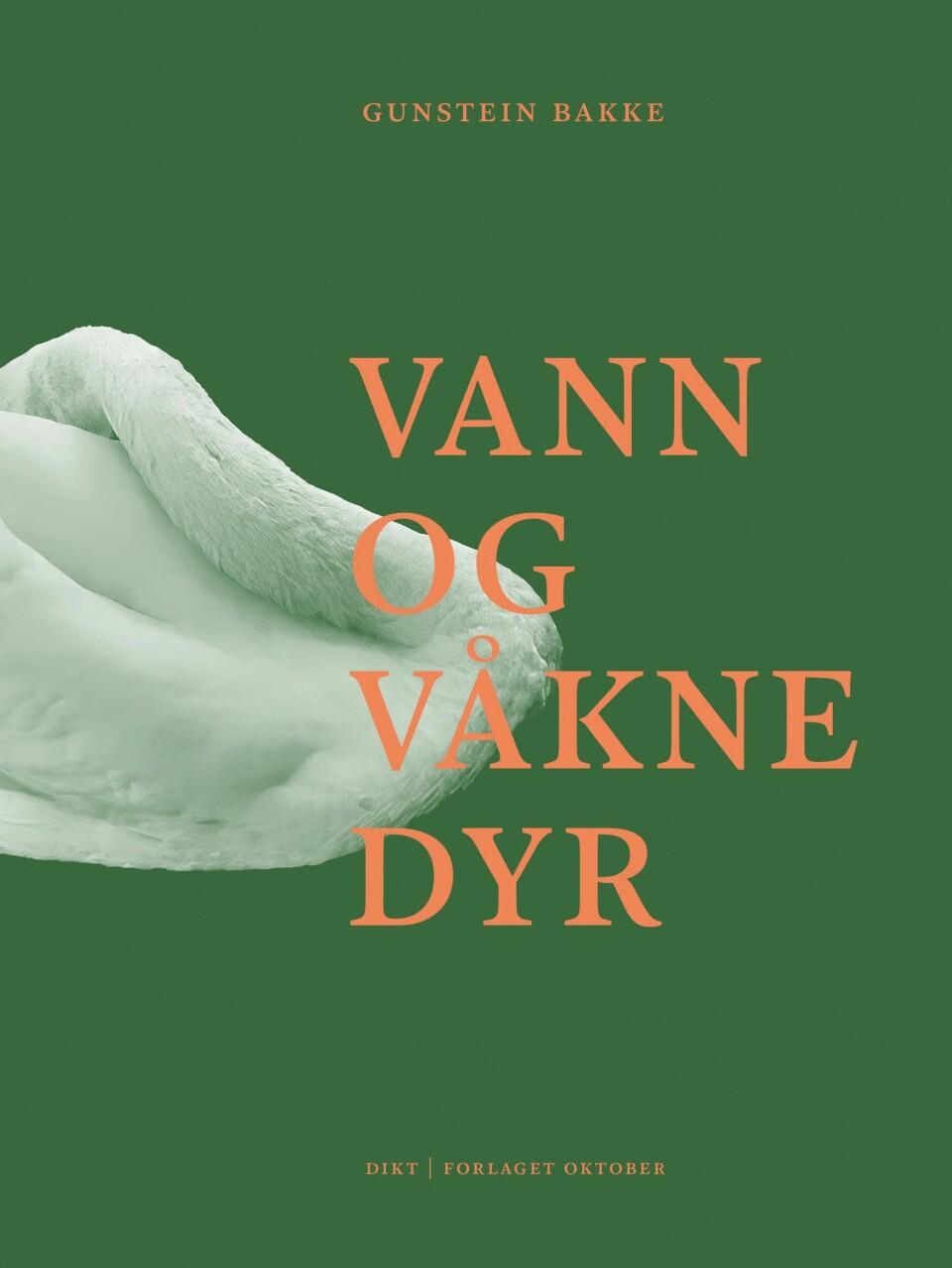 Gunstein Bakkes nyeste diktsamling heter Vann og våkne dyr. Gunstein Bakkes nyeste diktsamling heter Vann og våkne dyr.