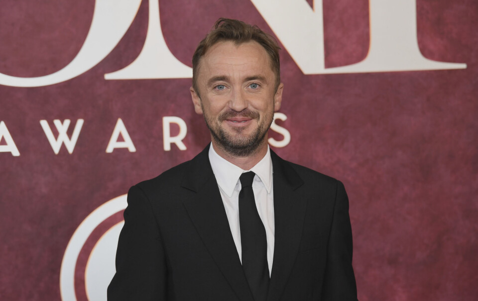 Harry Potter skuespiller Tom Felton ankommer Tony Awards på søndag 08.juni Harry Potter skuespiller Tom Felton ankommer Tony Awards på søndag 08.juni