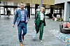 Frp ønsker å innføre aktivitetsplikt for sosialhjelpsmottakere under 30, sier stortingskandidat Jon Helgheim (t.v.) og partileder Sylvi Listhaug.