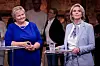De borgerlige partiene, med Erna Solberg og Sylvi Listhaug i spissen, har mottatt 129,9 millioner kroner de siste to årene.