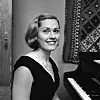 Pianisten Liv Glaser fotografert i 1966.
