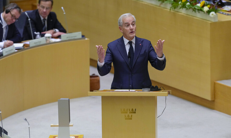 Støre utfordret på kriminalitet i Stockholm: – La oss være ærlige