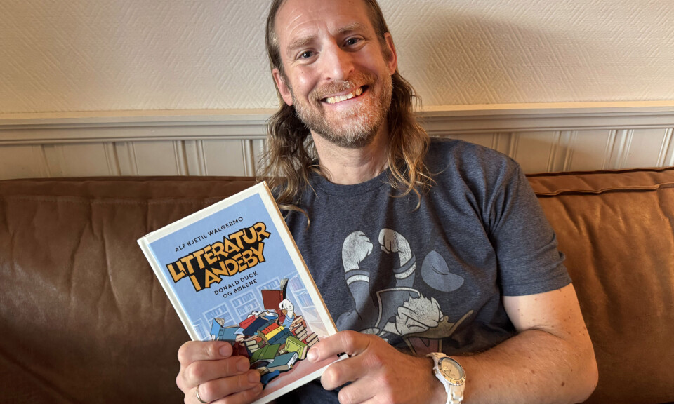 Tar for seg Andeby i litteraturen: – Donald Duck lærte det norske folk å lese