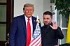 President Donald Trump og pesident Volodymyr Zelenskyy i Det hvite hus i august 2025.