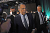 Sergej Lavrov med sikkerhetsfølge under Barentsrådsmøte i Tromsø