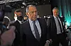 Sergej Lavrov med sikkerhetsfølge under Barentsrådsmøte i Tromsø