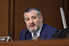 Senator Ted Cruz taler ved en høring i Senatets justiskomité i Capitol.