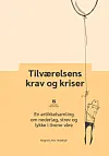 Gult bokomslag med mørk tittel, undertittel og en abstrakt strekillustrasjon.